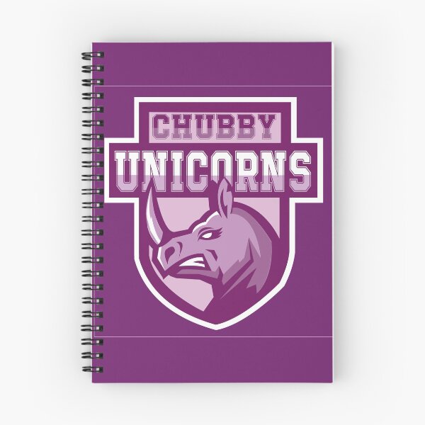 Item preview, chubby unicorns designed and sold by remerasnerdas.