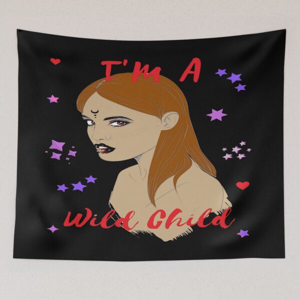 Item preview, I'm a wild child, naughty, crazy, exciting designed and sold by jayne0524.