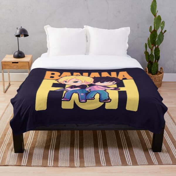 Banana Fish Throw Blanket