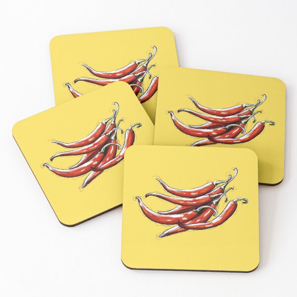Item preview, Red Hot Chilis Illustration designed and sold by juicycreations.