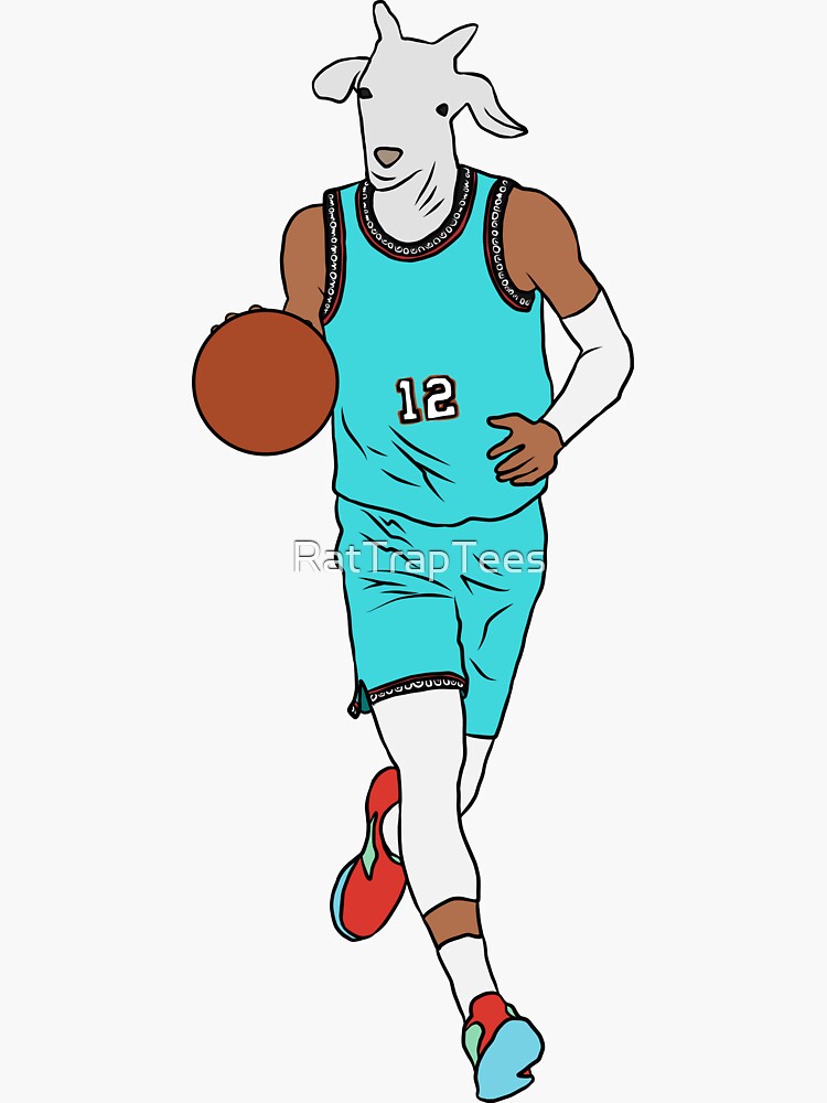 Ja Morant 12 Sticker for Sale by GOAT Basketball