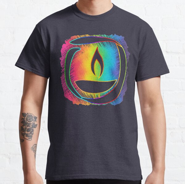 Rainbow Ribbon Chalice Classic T-Shirt