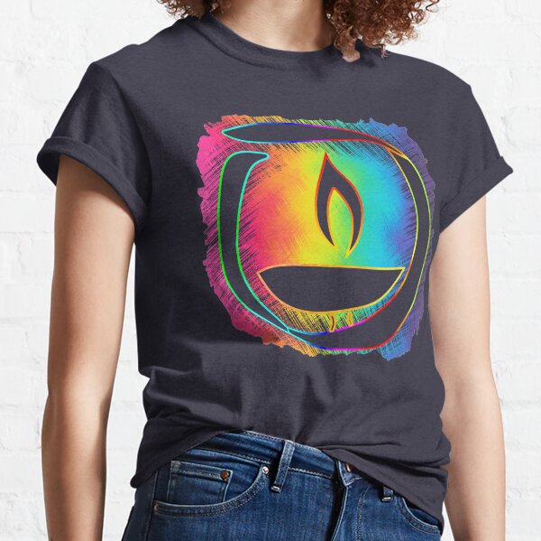 Rainbow Ribbon Chalice Classic T-Shirt