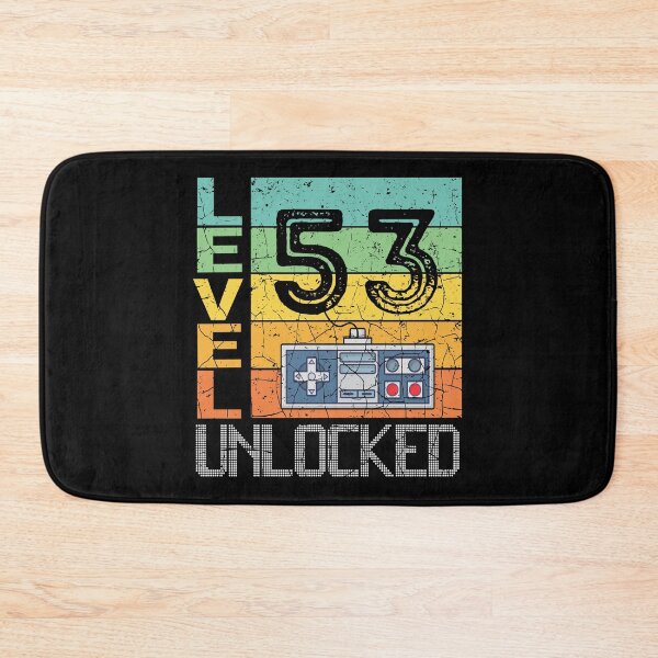 Item preview, Level 53 Unlocked Shirt - 53rd Birthday Gift  designed and sold by meedTee.