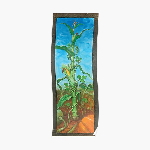 Three Sisters: Corn, Beans & Squash Poster