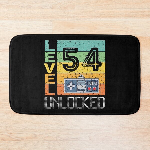 Item preview, Level 54 Unlocked Shirt - 54th Birthday Gift  designed and sold by meedTee.