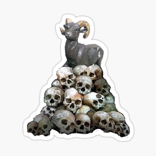 Phillip's Throne of Pain Sticker
