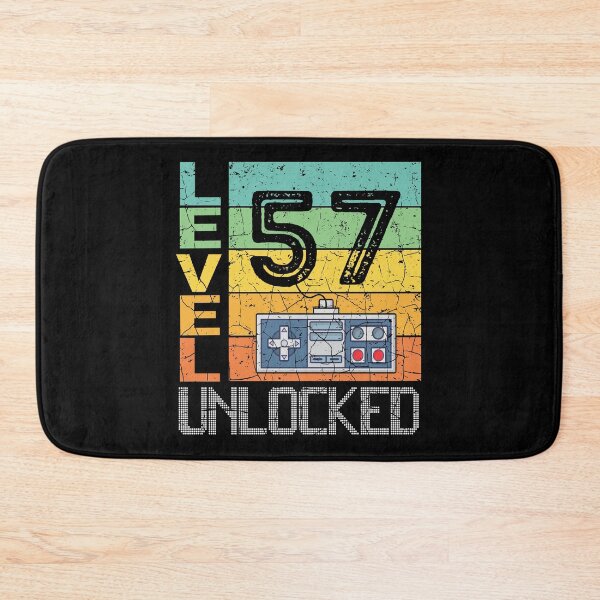 Item preview, Level 57 Unlocked Shirt - 57th Birthday Gift  designed and sold by meedTee.