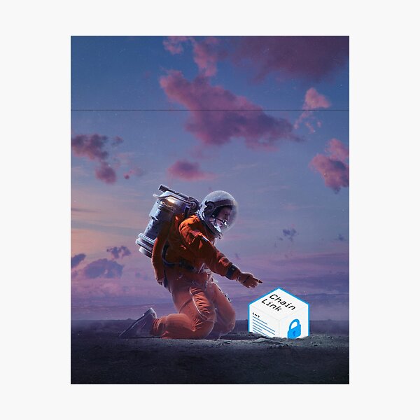 "DISCOVERY" - Chainlink Art Design Photographic Print