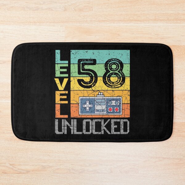 Item preview, Level 58 Unlocked Shirt - 58th Birthday Gift  designed and sold by meedTee.