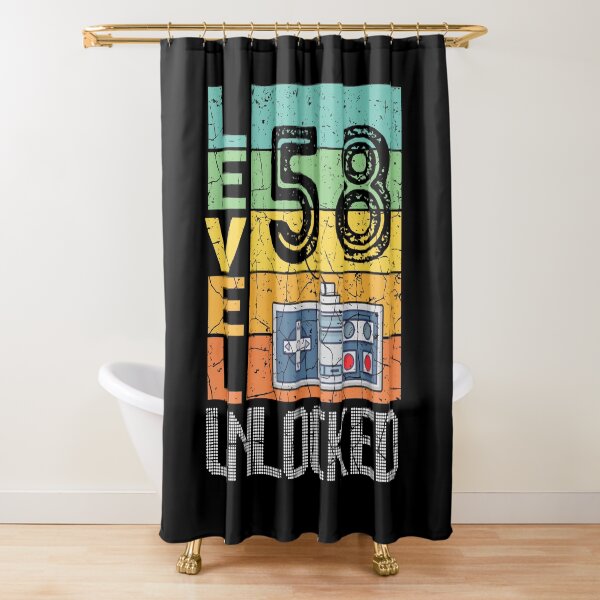 Item preview, Level 58 Unlocked Shirt - 58th Birthday Gift  designed and sold by meedTee.