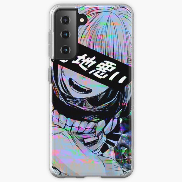 SADISTIC TOGA GLITCH- SAD JAPANESE ANIME AESTHETIC Samsung Galaxy Soft Case