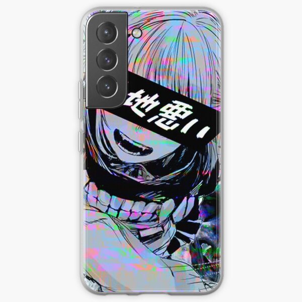 SADISTIC TOGA GLITCH- SAD JAPANESE ANIME AESTHETIC Samsung Galaxy Soft Case