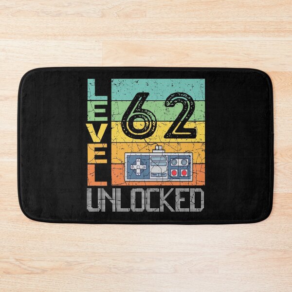 Item preview, Level 62 Unlocked Shirt - 62nd Birthday Gift  designed and sold by meedTee.