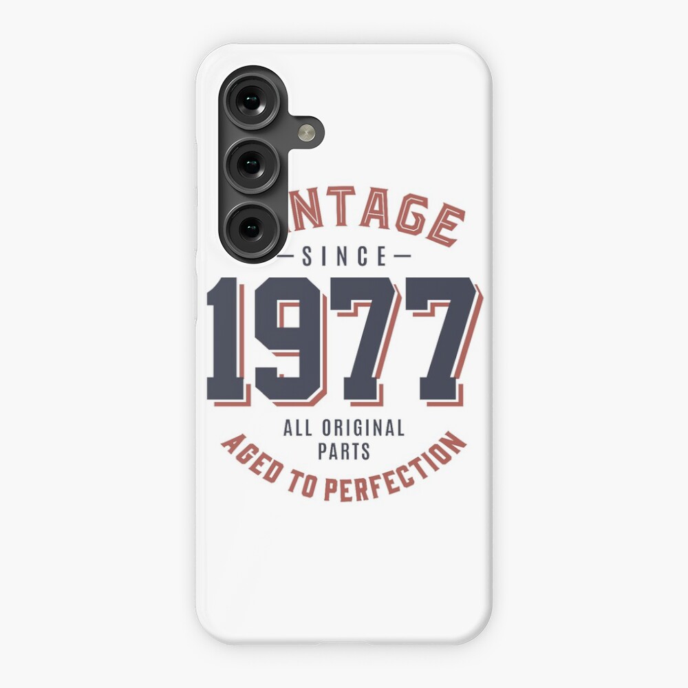Vintage Since 1977 Birthday Gift