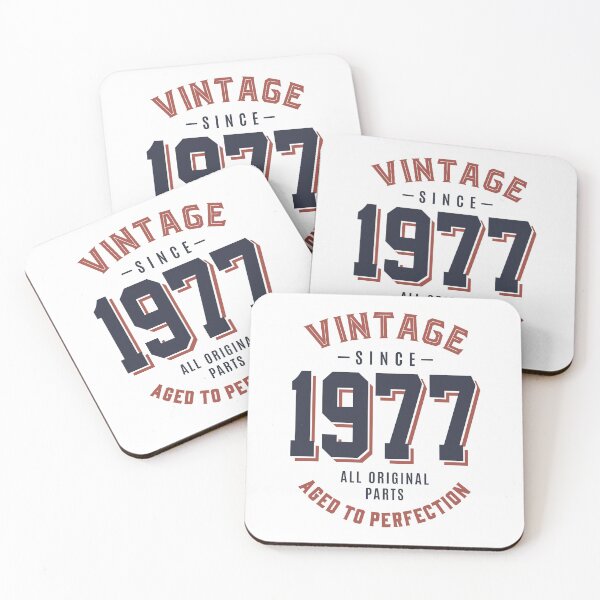 Item preview, Vintage Since 1977 Birthday Gift designed and sold by cidolopez.