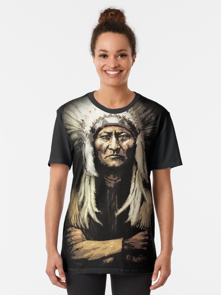 T-shirt graphique ''SITTING BULL' : autre vue