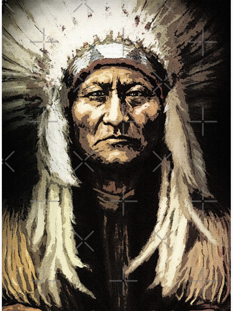 Disover SITTING BULL Canvas