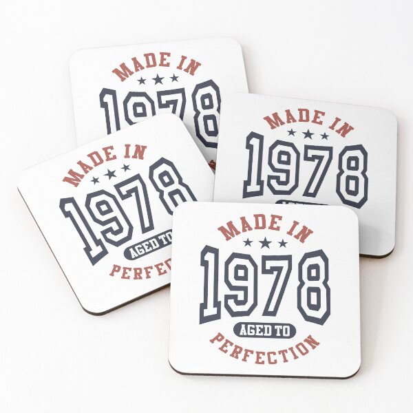 Item preview, Made In 1978 Aged To Perfection Birthday Gift designed and sold by cidolopez.