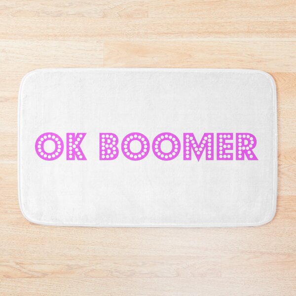 Item preview, ok Boomer purple writing designed and sold by magarigaveras.