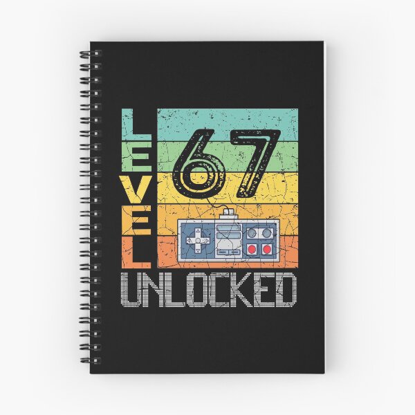 Item preview, Level 67 Unlocked Shirt - 67th Birthday Gift  designed and sold by meedTee.
