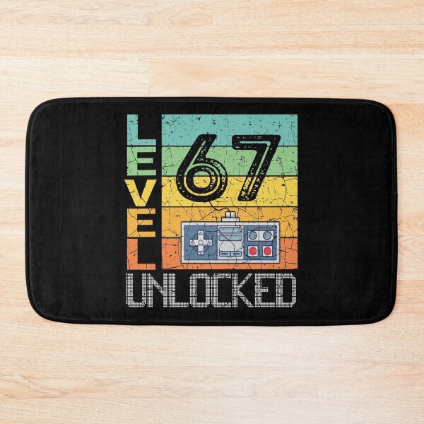 Item preview, Level 67 Unlocked Shirt - 67th Birthday Gift  designed and sold by meedTee.
