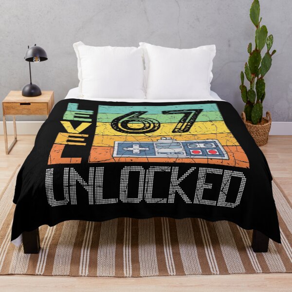 Item preview, Level 67 Unlocked Shirt - 67th Birthday Gift  designed and sold by meedTee.