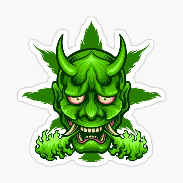 Devil Weed Stickers for Sale | Redbubble