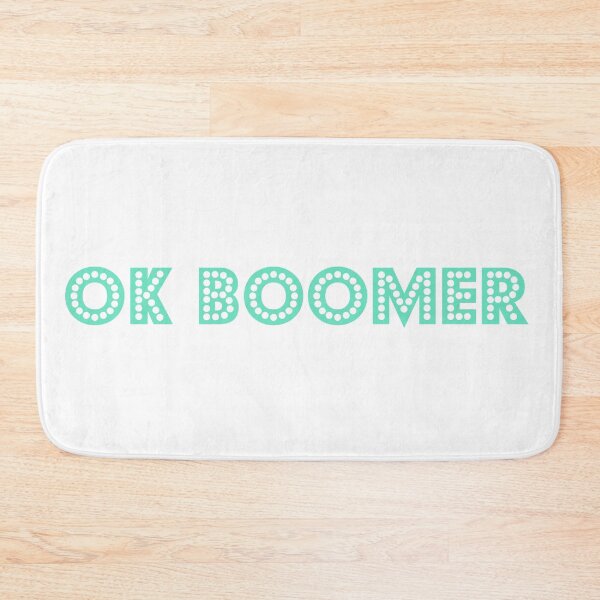 Item preview, ok boomer green writing designed and sold by magarigaveras.