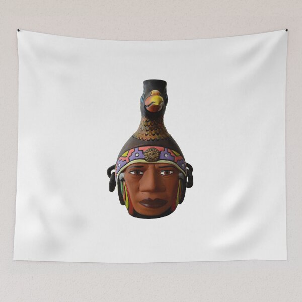 Item preview, Indigenous art in a vase, from South America designed and sold by CarolinaReina.
