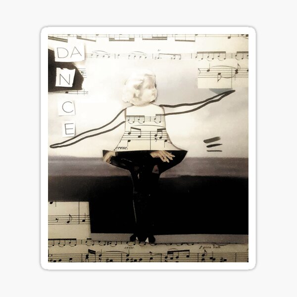 music and dance Sticker