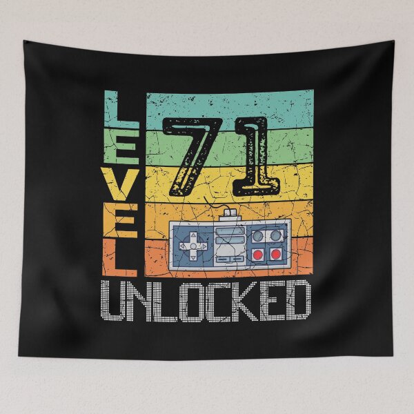 Item preview, Level 71 Unlocked Shirt - 71st Birthday Gift  designed and sold by meedTee.