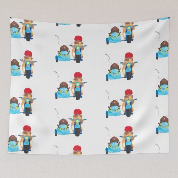 Item preview, biker guinea pigs designed and sold by You Goat This.