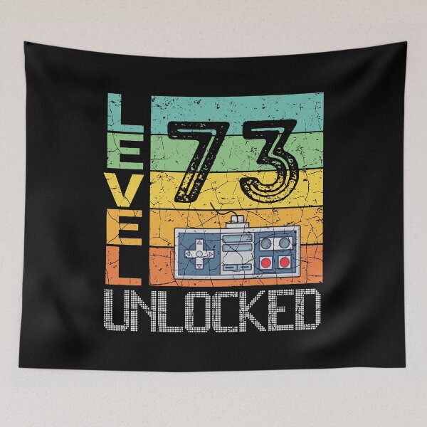 Item preview, Level 73 Unlocked Shirt - 73rd Birthday Gift  designed and sold by meedTee.