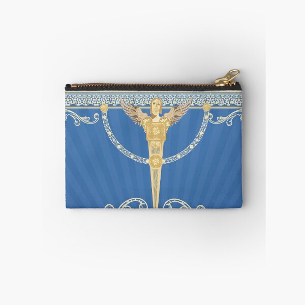 Item preview, Royal Gothic Blue and Gold Scarfs, Journals, stickers and phone cases designed and sold by javamartini.