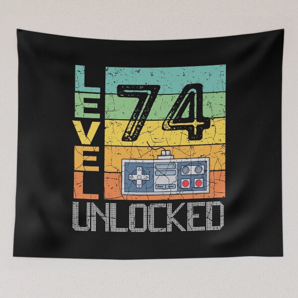 Item preview, Level 74 Unlocked Shirt - 74th Birthday Gift  designed and sold by meedTee.