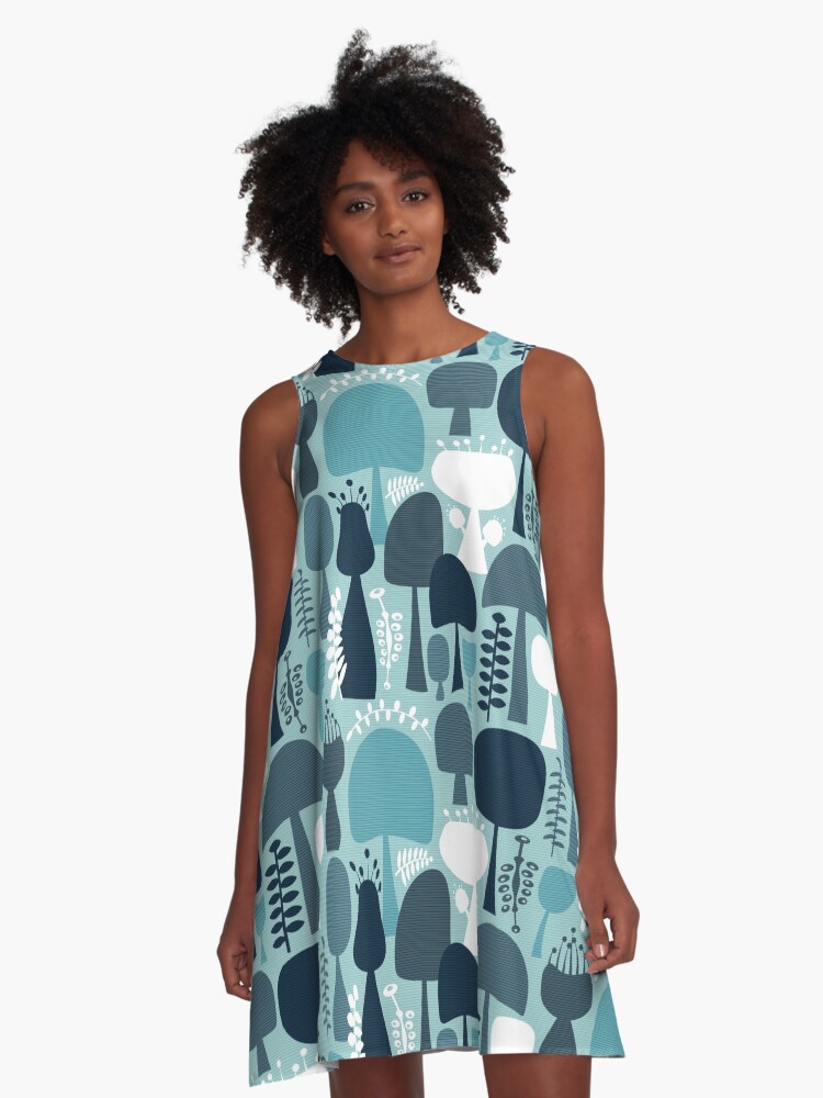 Caribbean hotsell blue dress