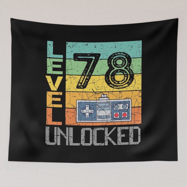 Item preview, Level 78 Unlocked Shirt - 78th Birthday Gift  designed and sold by meedTee.
