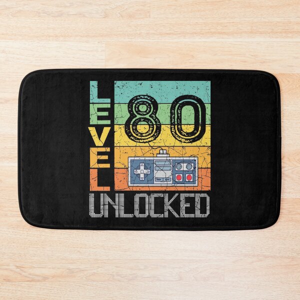 Item preview, Level 80 Unlocked Shirt - 80th Birthday Gift  designed and sold by meedTee.