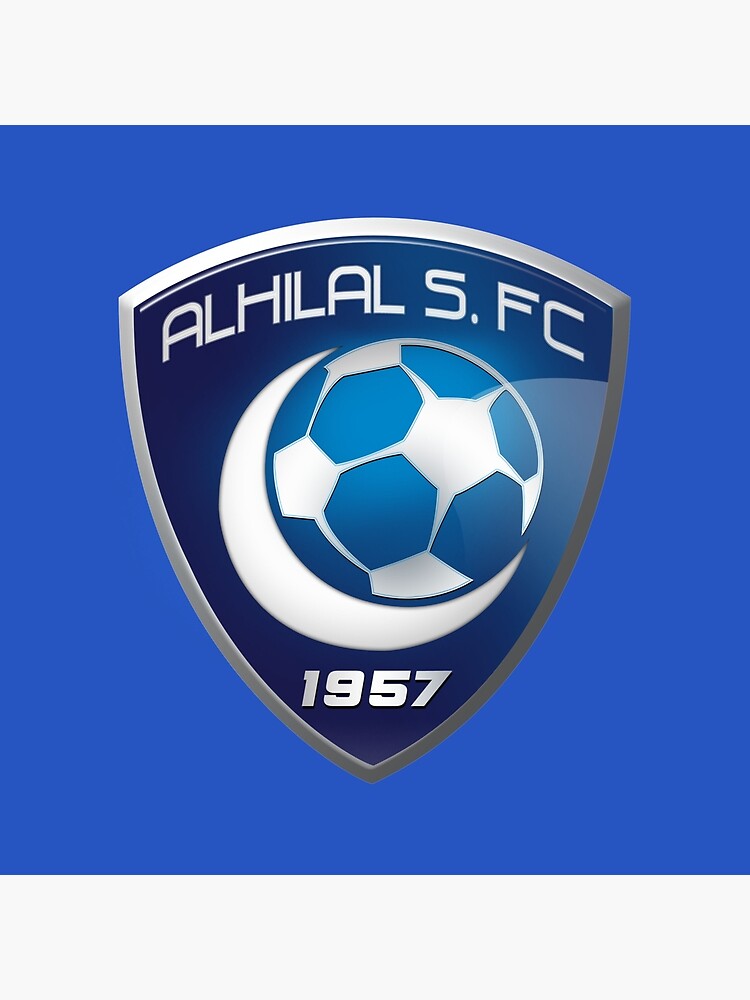 Al Hilal Saudi Fussballverein Galeriedruck Von Designsulove Redbubble