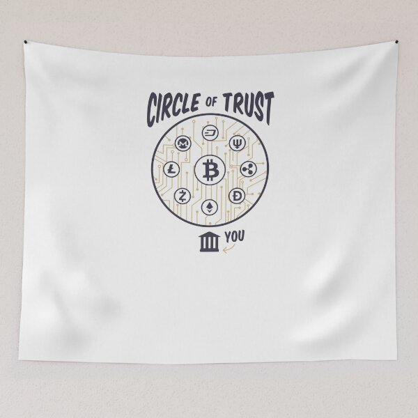 Item preview, CRYPTOCURRENCY LETTERING CRYPTO T-SHIRT designed and sold by Timcito.