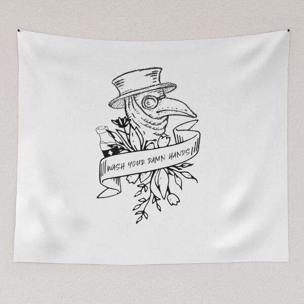 Item preview, Plague Doctor - Wash your hands! designed and sold by LuciaS.