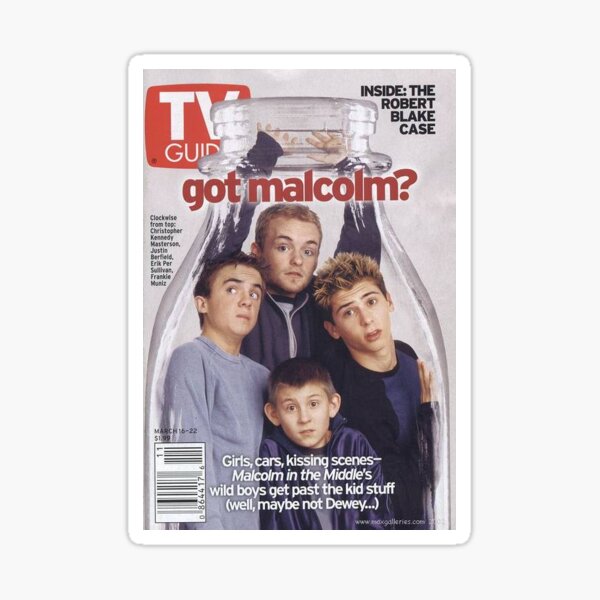 Old Malcolm In The Middle Añadir Pegatina