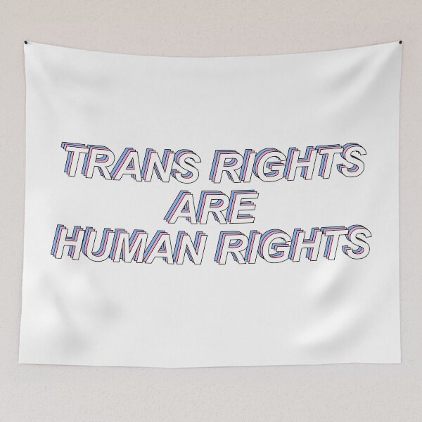 Item preview, Trans Rights Are Human Rights designed and sold by Catie Stewart.