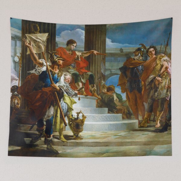 Item preview, Scipio Africanus Freeing Massiva by Giovanni Battista Tiepolo (1721) designed and sold by allhistory.