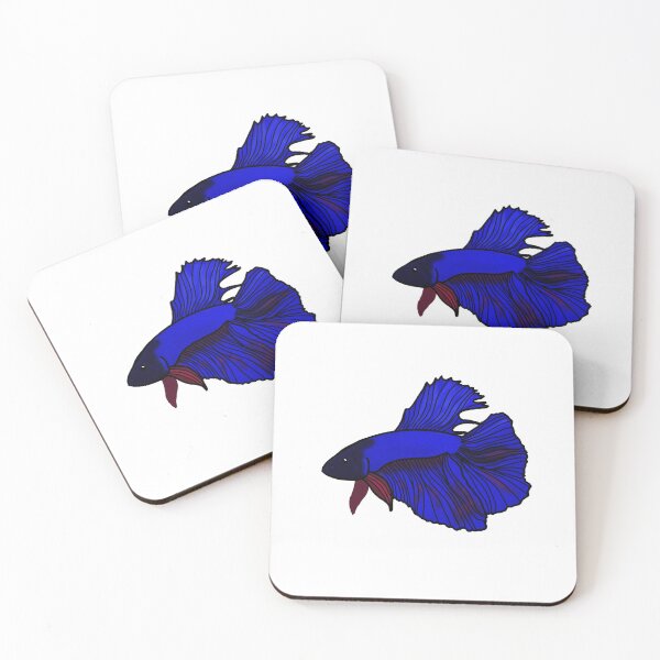 Item preview, Blue-Red Betta designed and sold by Iyuda.
