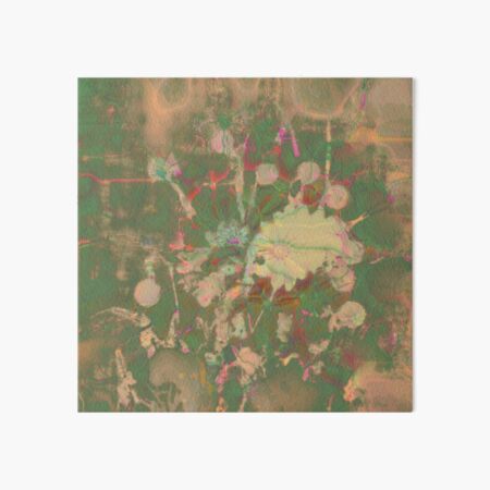 Fractalized floral abstraction Art Board Print