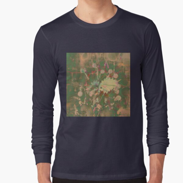 Fractalized floral abstraction Long Sleeve T-Shirt