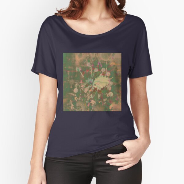 Fractalized floral abstraction Relaxed Fit T-Shirt