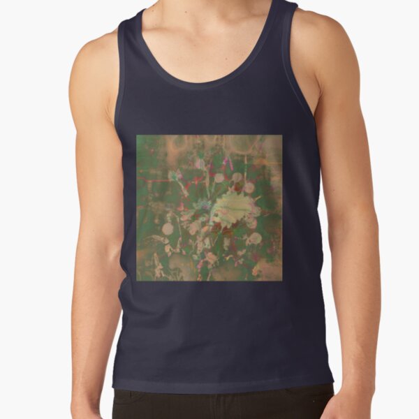 Fractalized floral abstraction Tank Top